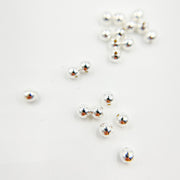 0925SB30H09L. 3MM Sterling Silver Seamless Beads
